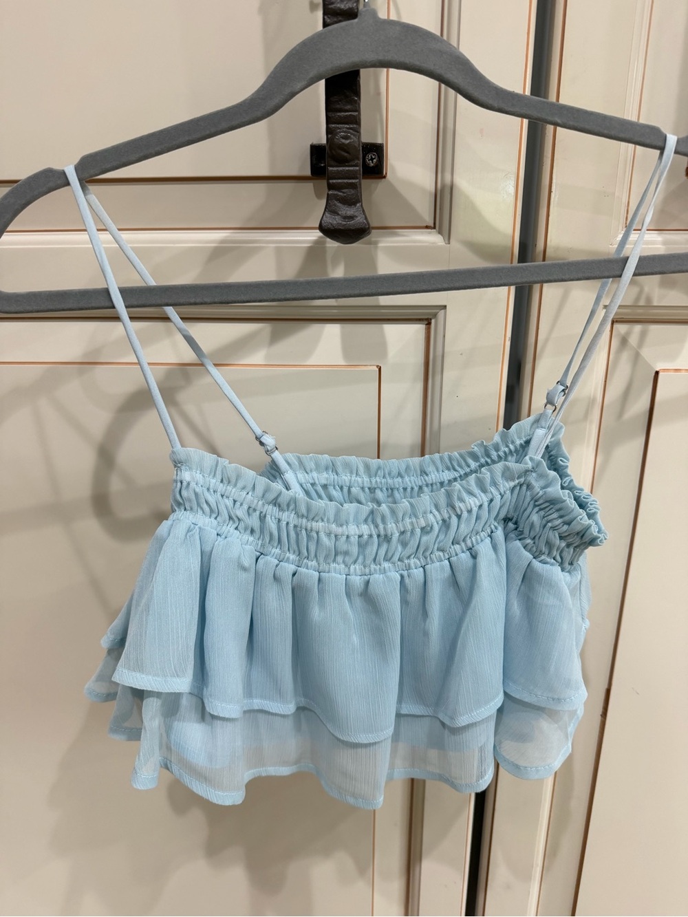TULAROSA Stella Top In Baby Blue - Picture 2 of 4